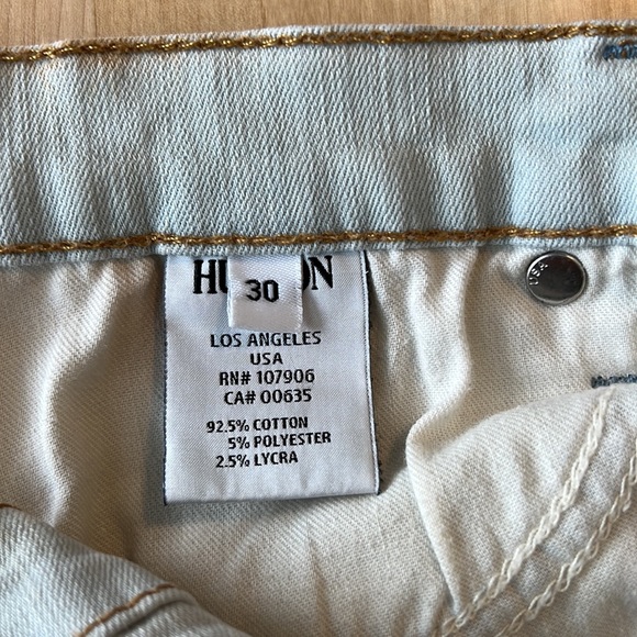 Hudson Krista Mid-Rise Tie Dye Skinny Jeans, 30 - Picture 10 of 10